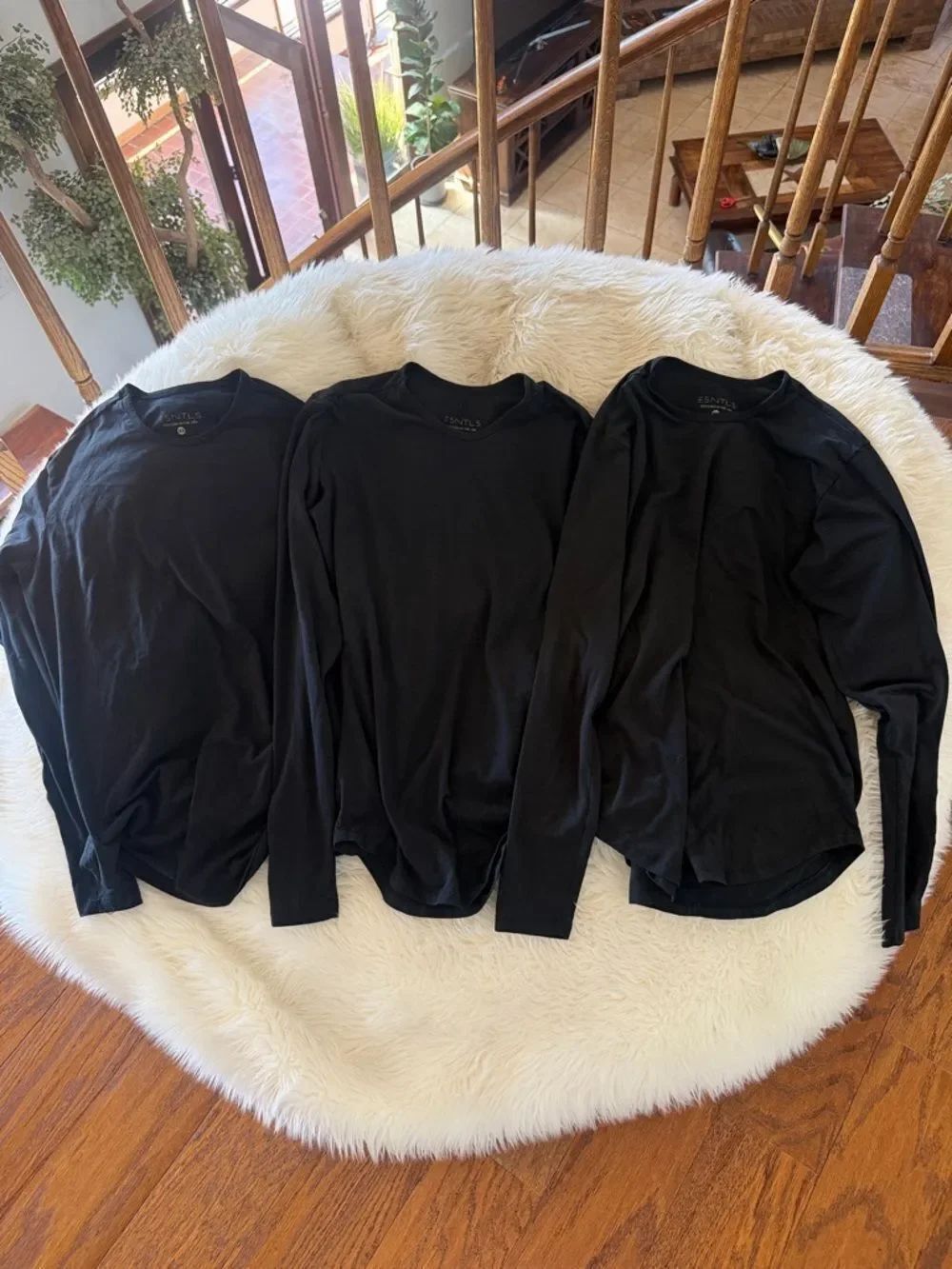 Black Men’s Long-Sleeve shirts bundle